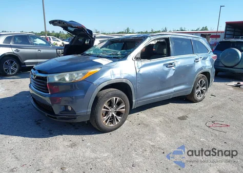 2016 Toyota Highlander Xle V6 из США, поврежденный, VIN 5TDKKRFHXGS501604